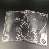 Fully transparent two-disc disc tray dvddc tray hard tray inner bottom tray double disc box interior tray factory direct sales