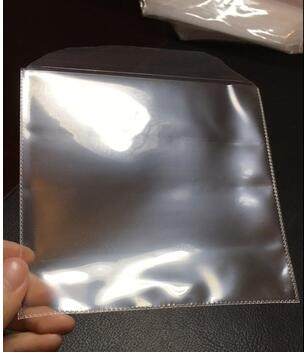Transparent disc bag CD bag DVD bag single disc eight silk thick medium thick plastic disc PP bag 100 bags