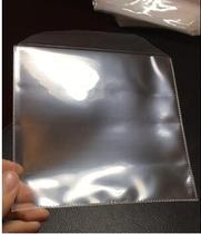 Transparent disc bag CD bag DVD bag single disc eight thick medium thickness plastic disc PP bag 100 bags