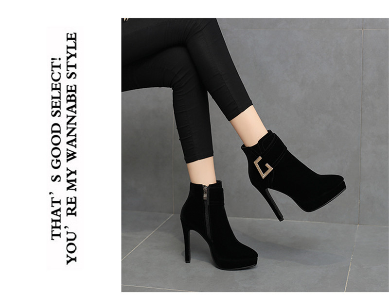 Bottes mi-saison femme en Caoutchouc - Ref 3249688 Image 18