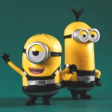 玩悦计划 Преступный папа тюрьма издания Minion Doll Toy Foim фигура модель офисные украшения