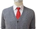 Mùa thu đích thực phần mỏng trung niên và người cao tuổi cardigan áo len dệt kim áo len lỏng cộng với chất béo cộng với kích thước - Cardigan