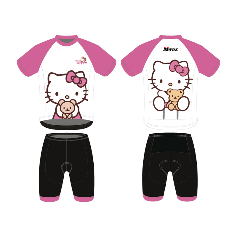 Tailor Made Child Wheel Slide Riding Suit Summer Short Sleeve Sweat and breathable High Bomb Balance Car Performance Apparel direct sale