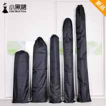 Small black skirt mat storage bag Oxford cloth bamboo mat storage tube straw mat dust bag drawstring bag moisture proof cold seat bag
