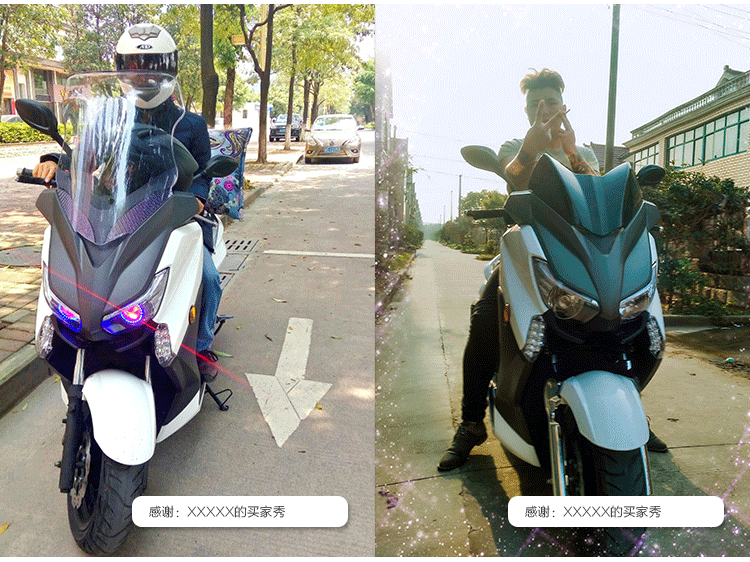 2016 mới Anthony Majest mô hình T8 xe máy lớn displacement scooter xe