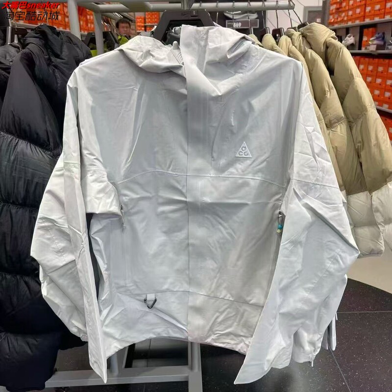 Nike Acg Storm-Fit Outdoor Waterproof Workwear Hooded Jacket for Men Dv9416-025