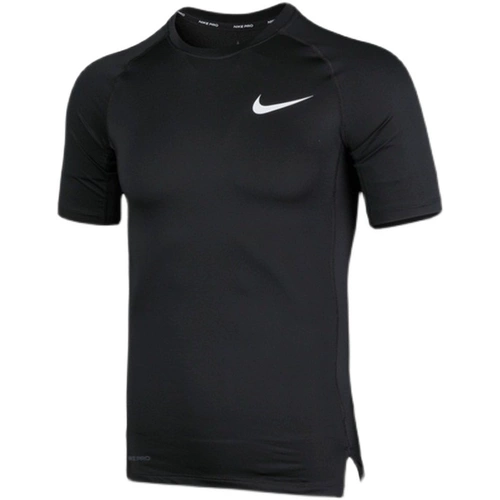 Nike, спортивная быстросохнущая футболка для спортзала для тренировок, для бега, в обтяжку, короткий рукав