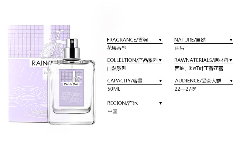 Thư viện nước hoa nữ mùi hương nhẹ nhàng tươi mát sinh viên tự nhiên sau cơn mưa Eau de Toilette chính thức 50ml nước hoa lacoste