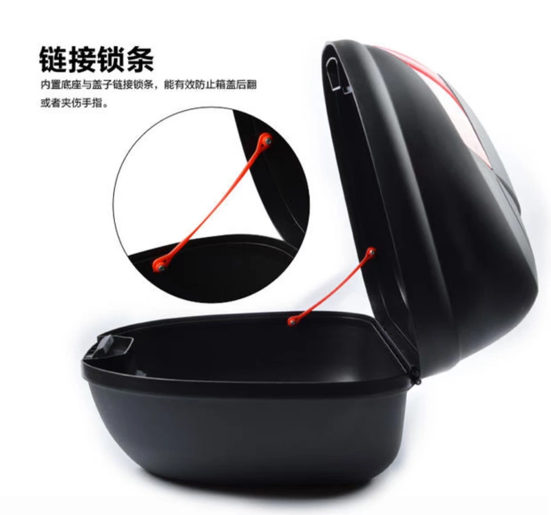 Kiệt tác Boutique Tail Box Xe máy Trunk Xe điện Pin Xe công cụ có thể tháo rời