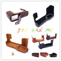 Fuji XT30 micro single camera bag X-T20 X-T10 leather case base half set photo bag protective cover