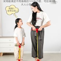 Childrens long and high toys Frog jump balance sensory training equipment Baby outdoor sports jump pole outdoor bounce