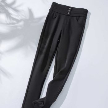 High waisted slimming warm down pants for small feet High waisted slimming warm down pants for small feet