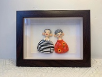 Wonderful and You｜Little Red Book’s same stone plastic clay photo frame couple photo frame birthday gift anniversary gift