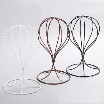 Wrought iron helmet display stand floor-standing hat to siyi