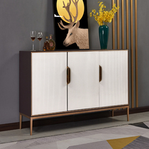 Postmodern minimalist light and luxurious shoe cabinet American Xuanguan Multifunction Living Room Door Hall Side Cabinet Decorated Lockers Whole Dress