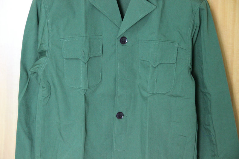 Mùa xuân và mùa thu mô hình cotton dài tay áo xưởng nam quần áo lao động quần áo lao động quần áo lao động - Bộ đồ bộ đồ mặc nhà mùa hè