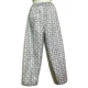 Ưu đãi đặc biệt cho nam trung niên giản dị polyester cotton pyjama quần tây mẫu đơn giản quần nhà co giãn quần eo quần quần đùi nữ
