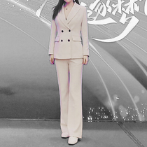 Mapping suit suit womens 2021 spring and autumn high-end Korean version of the British style casual temperament fashion professional suit