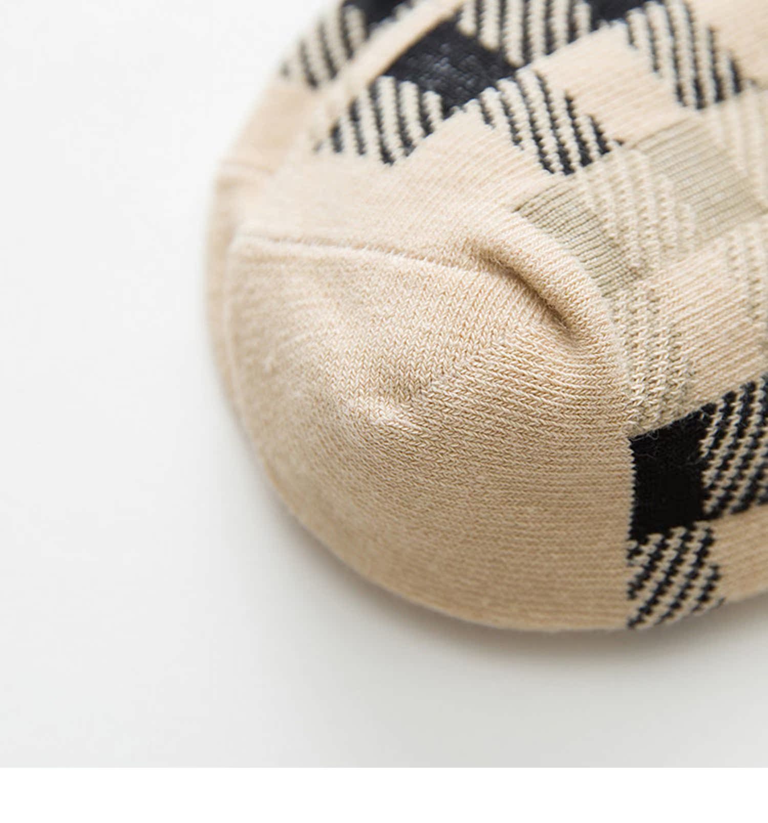 Vớ nữ mùa xuân và mùa thu cotton ống vớ Anh gió retro kẻ sọc thanh lịch cotton khử mùi đại học vớ vớ - Bít tất nữ vớ nữ
