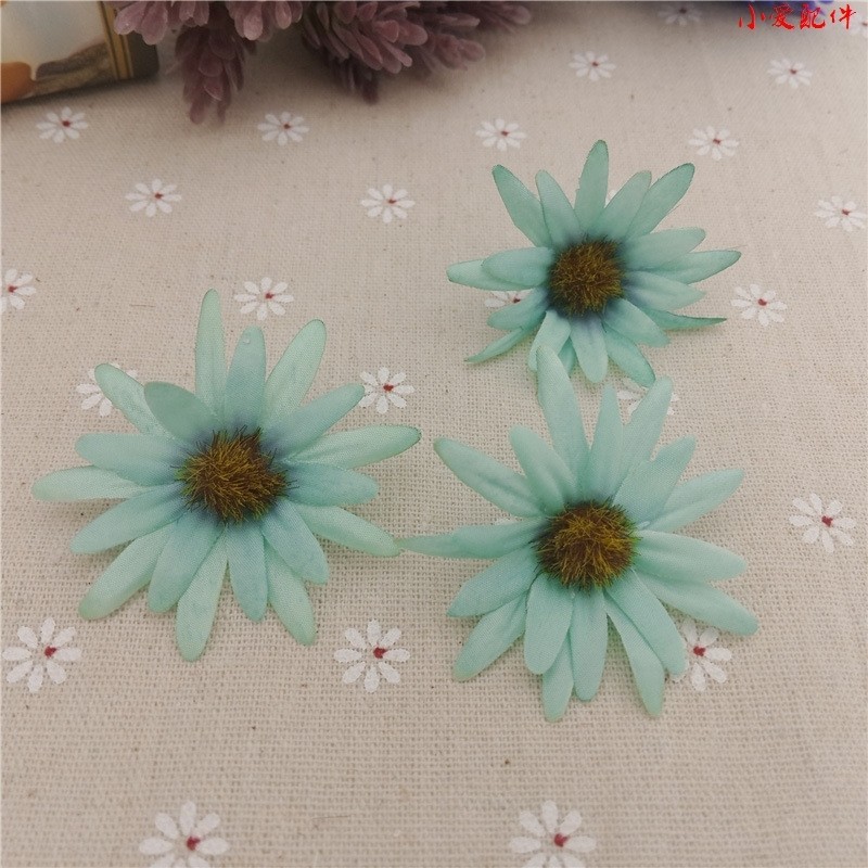 diy sugar box Decorative Flowers Small Daisy Silk Flowers Fake Flowers Sugar Box Sunflower Merino Flowers Material