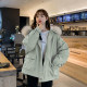 Oversize bread clothing short down cotton padded jacket women's 2023 new trendy autumn and winter coat thick cotton jacket