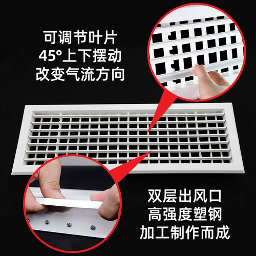 Центральный воздушный воздушный выпускной решетка, кластерные окна, сгустка настройки воздуха настройка и расширенная панель для обслуживания АБС