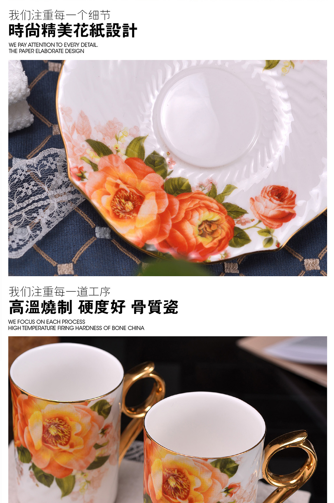 The Set ou shi wei yu five gargle for wash gargle cup ceramic bathing suit high - end bathroom supplies wedding gifts