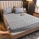 Crystal velvet quilted fitted sheet single piece milk velvet thickened bed cover coral velvet non-slip Simmons mattress protector