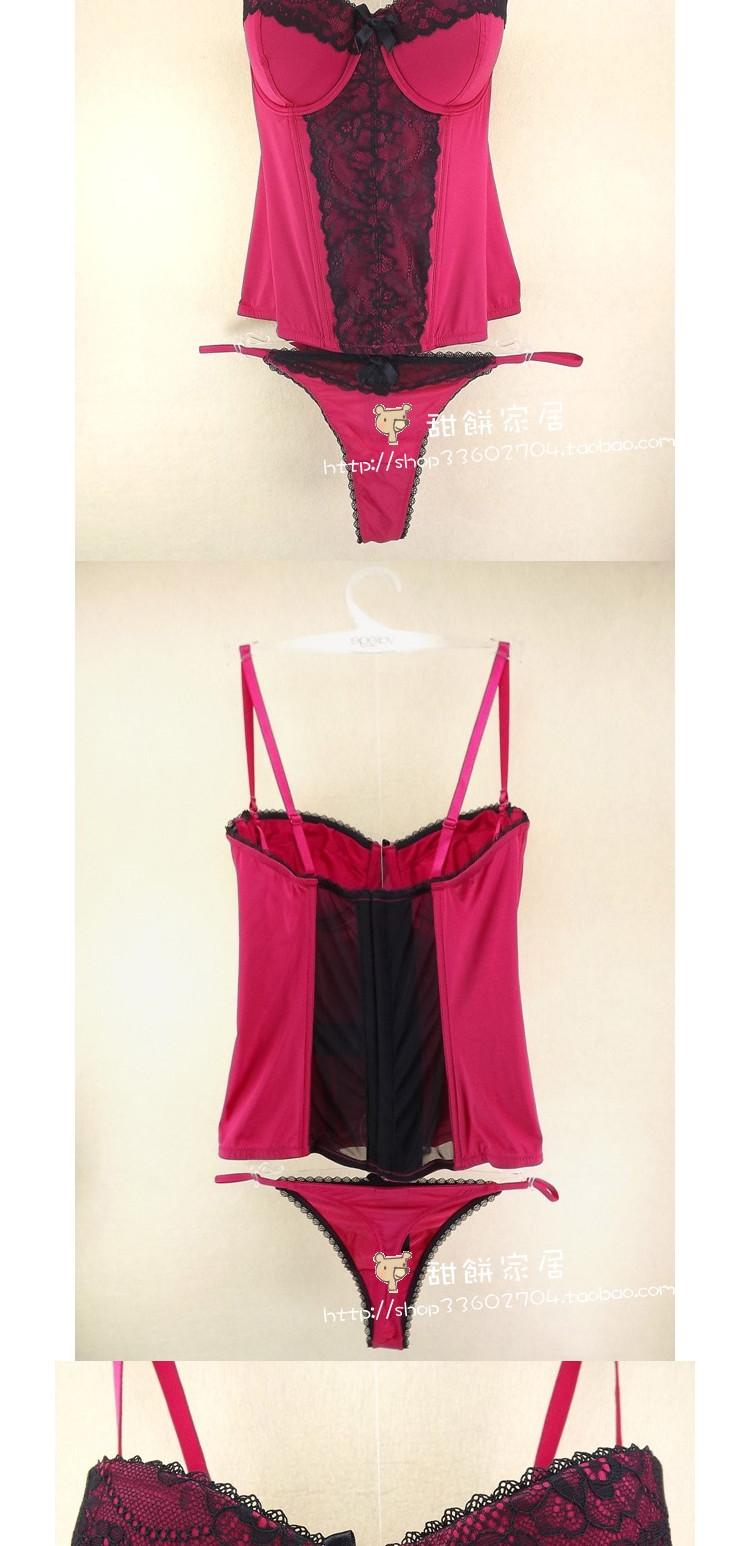 01 Châu Âu và Hoa Kỳ dây đeo vai lớn màu đỏ có thể tháo rời với corset chống trượt nhỏ ngực cơ thể mm phù hợp với corset ống hàng đầu áo định hình nữ