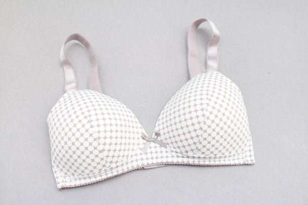 160 full 80 European and American wave point comfortable thin steel - style bra without steel ring thin sponge underwear