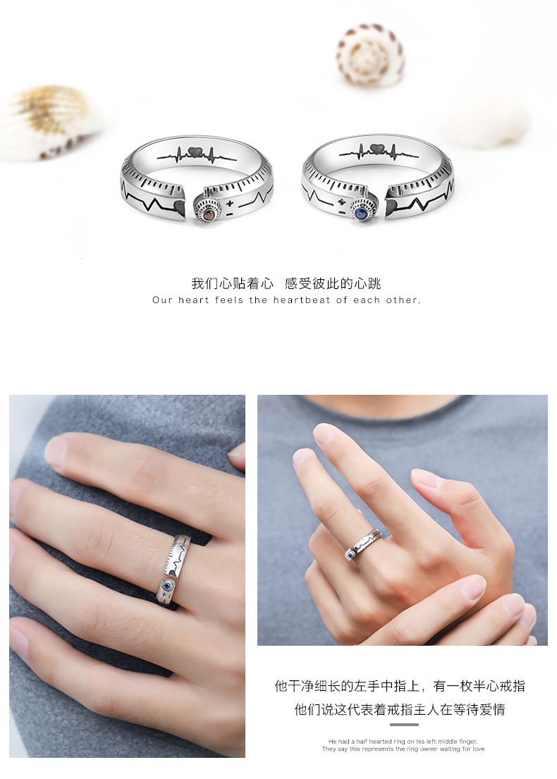 Bague mixte      en Argenterie - Ref 3086996 Image 10