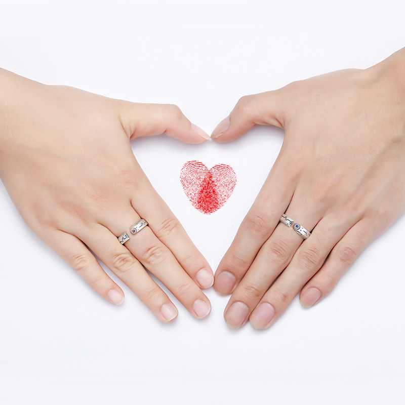 Bague mixte      en Argenterie - Ref 3086996 Image 1