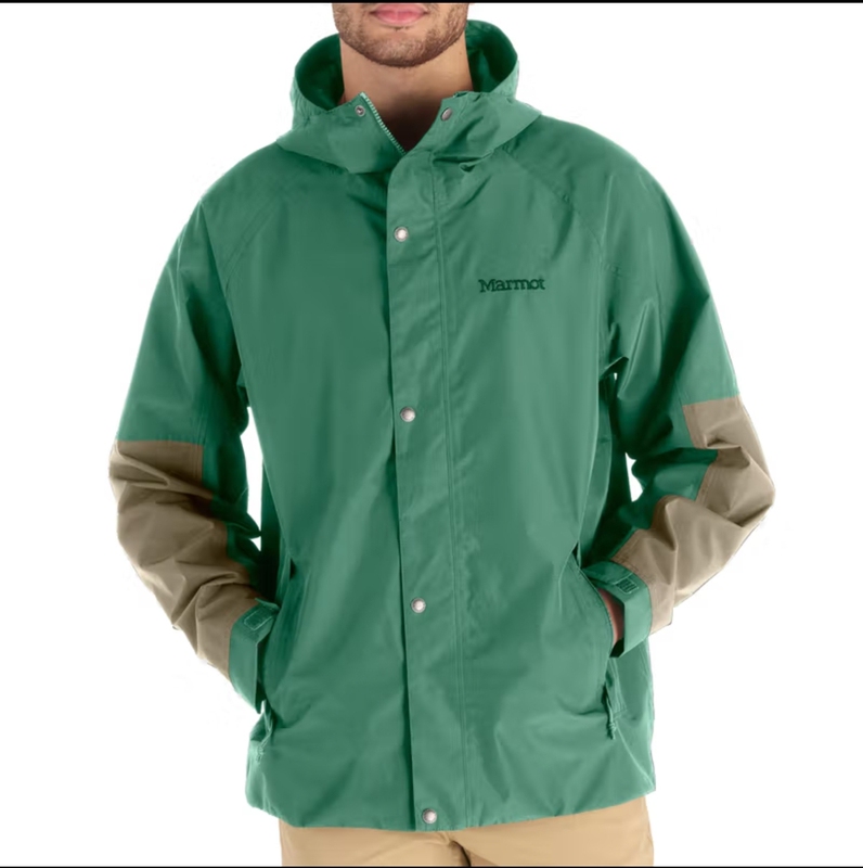 Marmot Cascade Hooded Windproof and Rainproof Ninaopro Waterproof Breathable Hard Shell Jacket 15384 Marmot Cascade Hooded Windproof and Rainproof Ninaopro Waterproof Breathable Hard Shell Jacket 15384