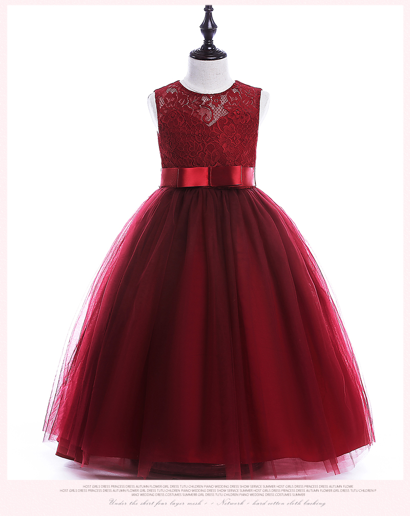 Cô gái trong lớn trẻ em ăn mặc trẻ em hiệu suất quần áo hoa cô gái mùa xuân và mùa thu pettiskirt dài đàn piano cho thấy máy chủ sàn diễn ... trang phục biểu diễn cho bé trai
