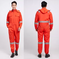 Оранжевый кислотно-базовый комбинезон