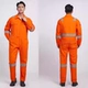 Статический комбинезон оранжевого цвета