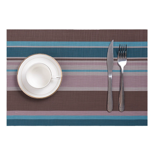 Настольный коврик, водонепроницаемая обеденная тарелка из ПВХ для домашнего использования, защита от ожогов