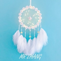 MR ZHANG original dream catcher lamp birthday girl love Cupid pendant literary gift retro ins style