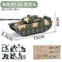 Warrior, металлический танк, минифигурки, кукла