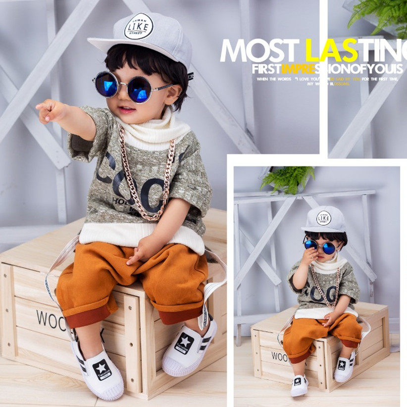 2018 exhibition new children's photography clothing photo studio 2-3 years old baby photo modeling children's clothing photo clothing