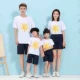 Trẻ em chụp ảnh quần áo ảnh studio ảnh chân dung gia đình sáu gia đình thân thiện thời trang Hàn Quốc phong cách Trung Quốc 2018 mới áo thun đẹp cho cả nhà