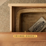 ER Black Wood в основном, канал канал северный японский стиль сплошной древесина и виноградной виноградной виноградной виноградного стиля хранения ящика для хранения маленькой квартиры и современный низкий стол