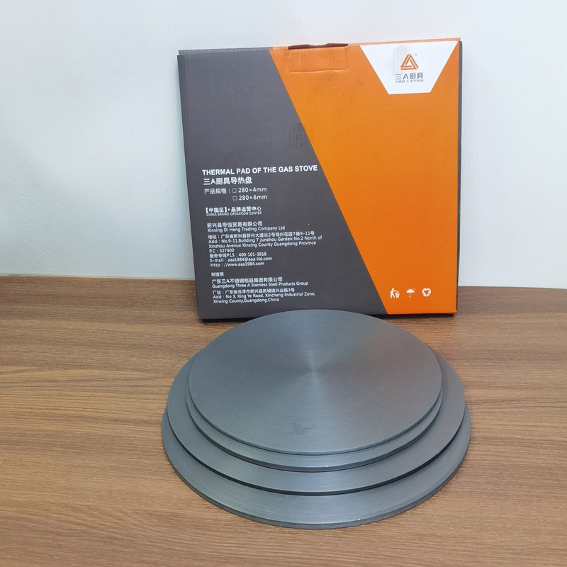 Triple-A Hard Anodized Aluminum Alloy Heat Conduction Plate, Heat Conduction Disc, Anti-Blackening Pot Bottom, Quick Defrosting Plate 24/28cm Triple-A Hard Anodized Aluminum Alloy Heat Conduction Plate, Heat Conduction Disc, Anti-Blackening Pot Bottom, Quick Defrosting Plate 24/28cm