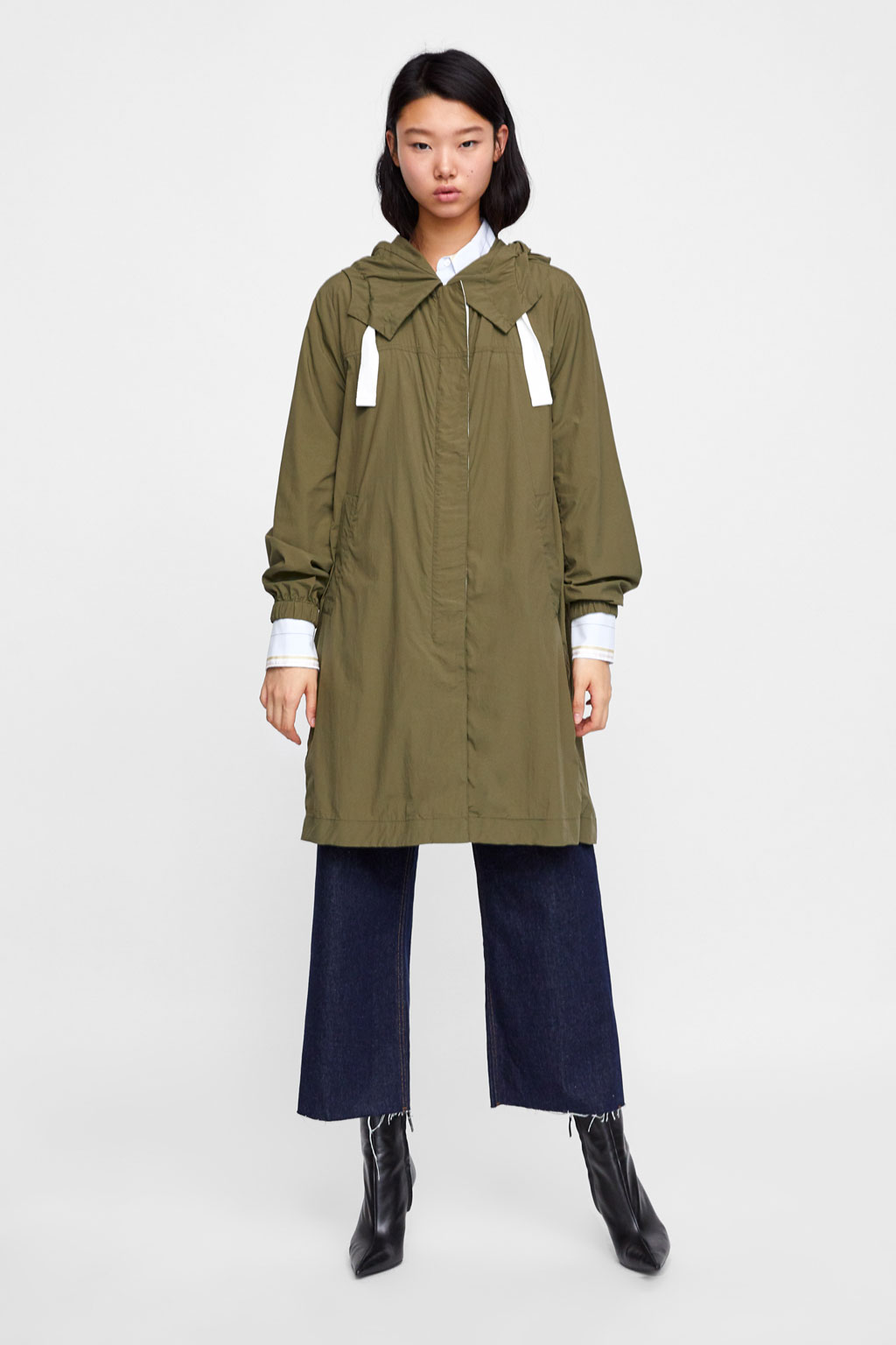 Trench pour femme ZARA en Nylon - Ref 3227152 Image 11