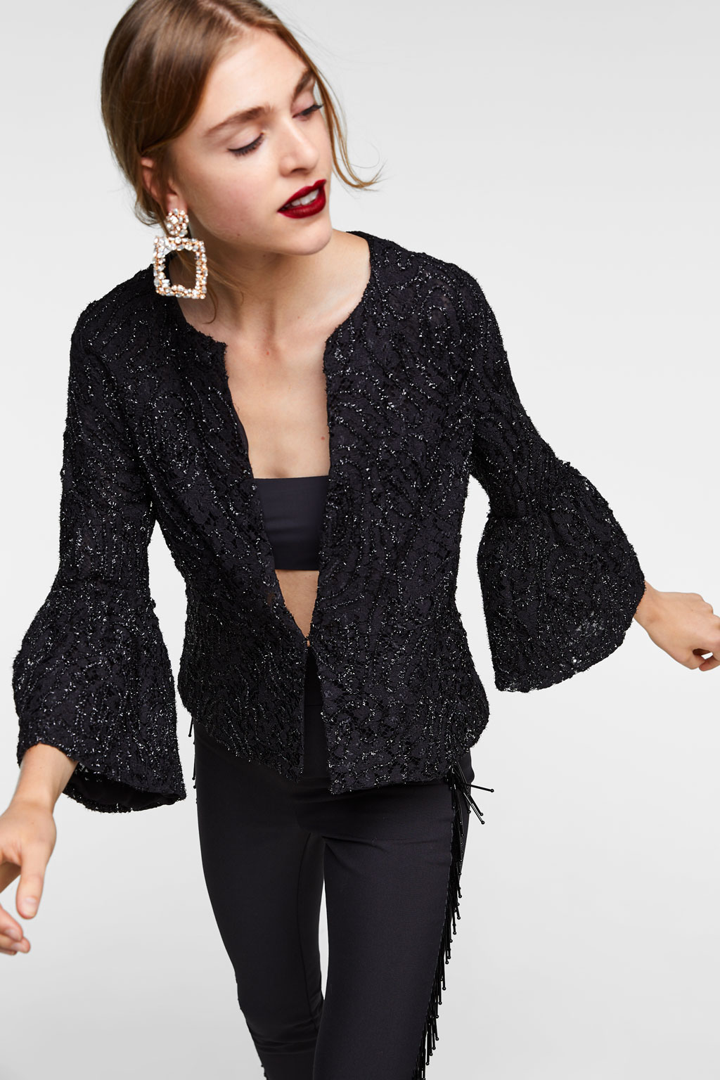 Veste pour femme ZARA en Polyester - Ref 3221515 Image 17