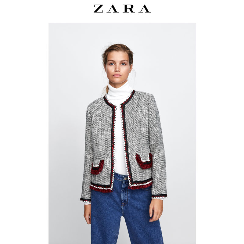 Veste pour femme ZARA en Coton - Ref 3217738 Image 1