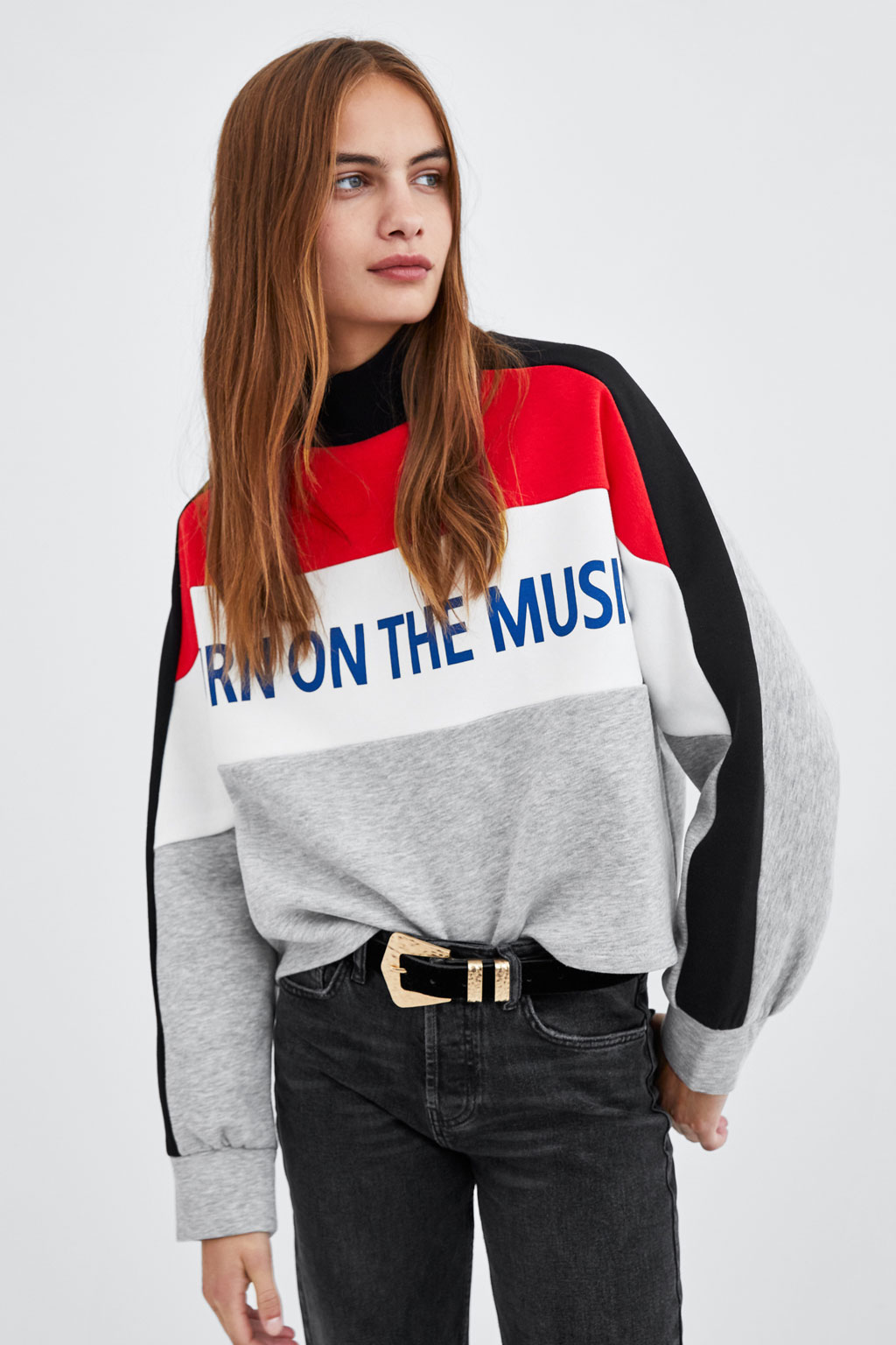 Sweatshirt femme ZARA en Coton - Ref 3216393 Image 12