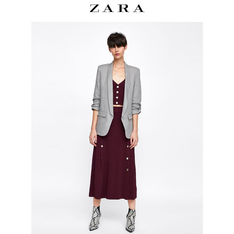 Veste pour femme ZARA en Chanvre - Ref 3217871 Image 2