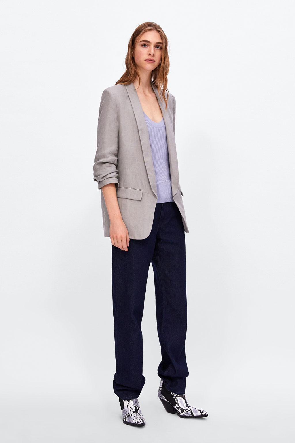 Veste pour femme ZARA en Chanvre - Ref 3217871 Image 21