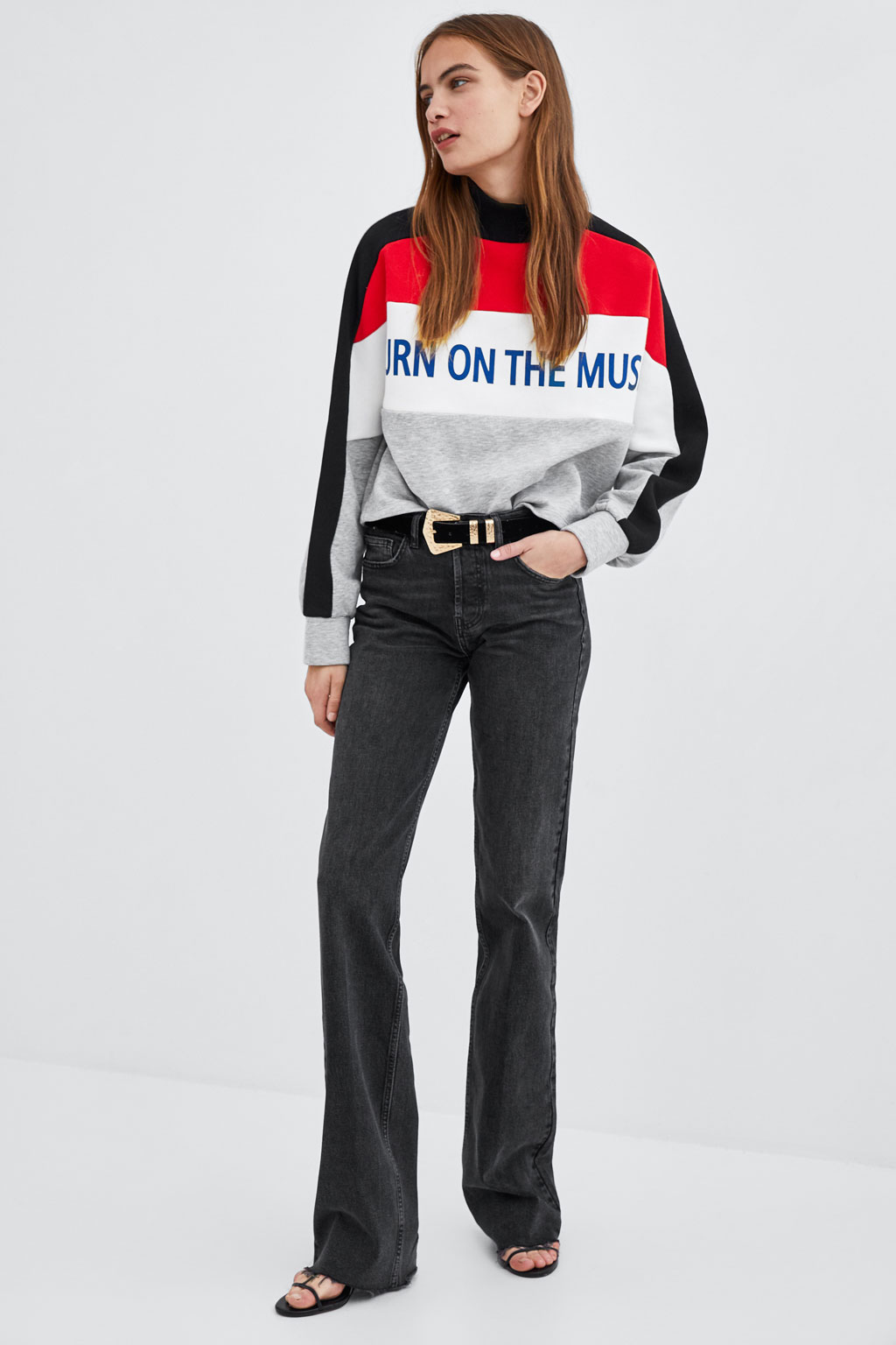 Sweatshirt femme ZARA en Coton - Ref 3216393 Image 11